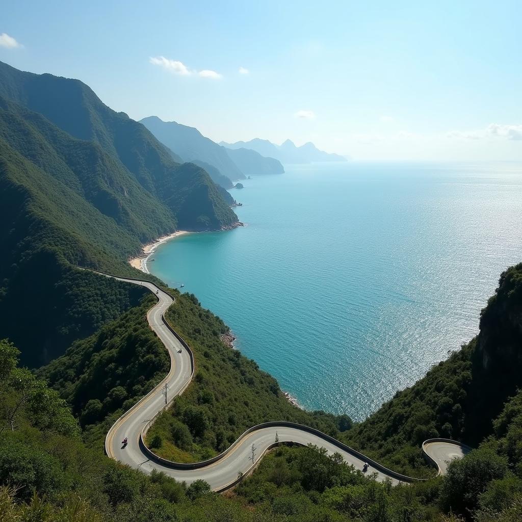 cung duong deo nuoc ngot gan khach san iconic long hai