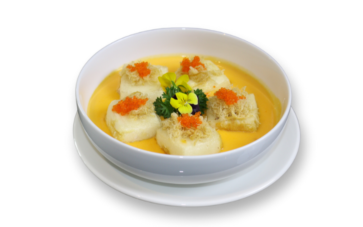 mon an dau khuon sot trung muoi