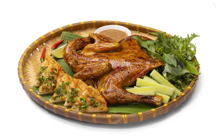 ga nuong da gion com dap
