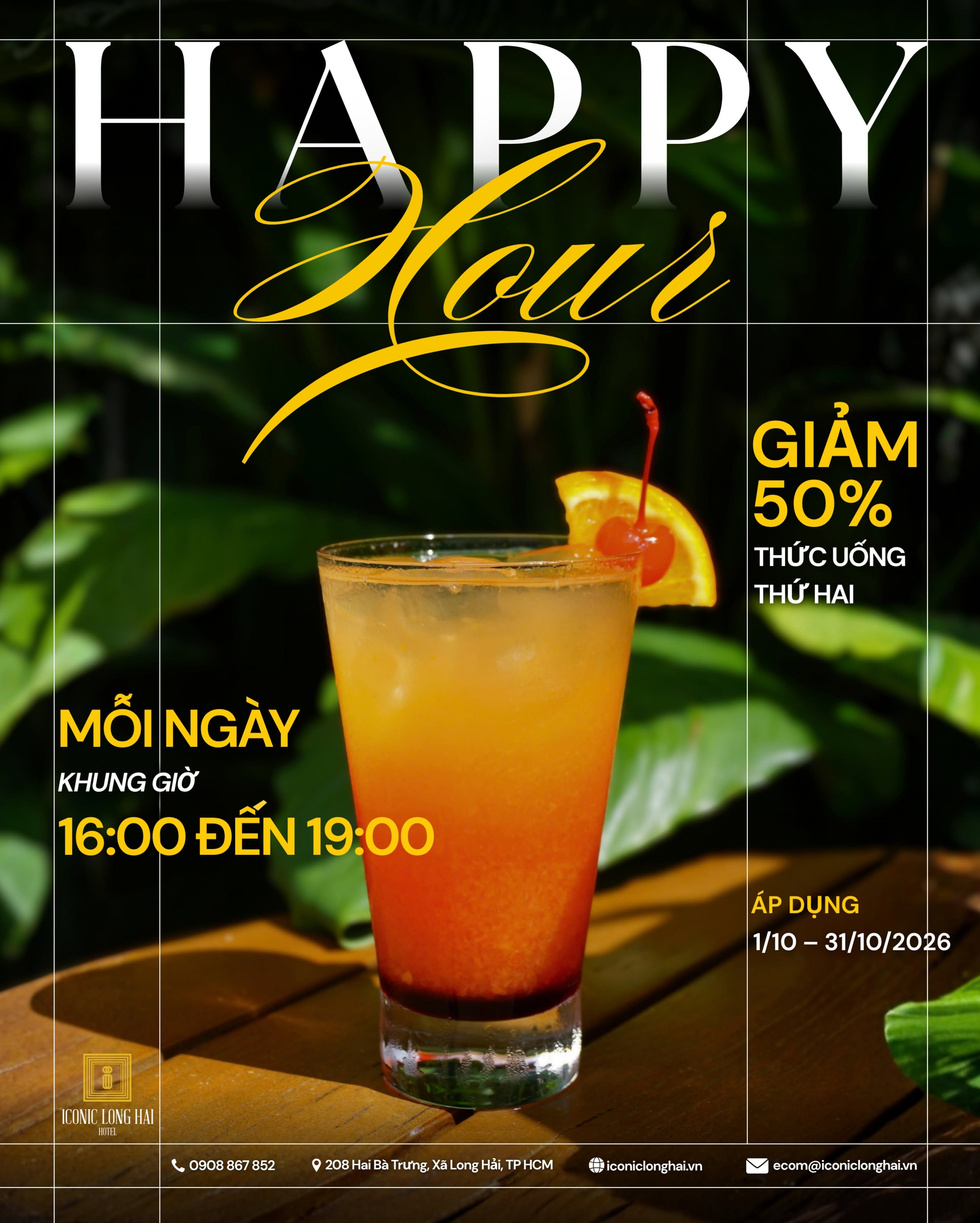 happy hour long hai